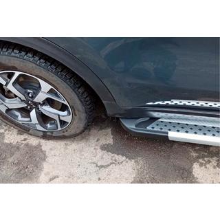 Sidetrin New Vision Grey (2 stk., aluminium) Kia Sportage 2015–2021 foto 2