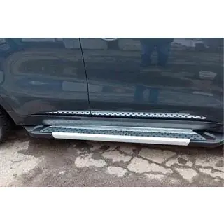 Sidetrin New Vision Grey (2 stk., aluminium) foto 1