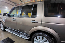 Land Rover Discovery III 2004–2009 Sidetrin Tayga V2 (2 stk., aluminium) foto 6