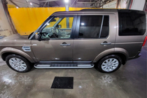 Land Rover Discovery III 2004–2009 Sidetrin Tayga V2 (2 stk., aluminium) foto 7