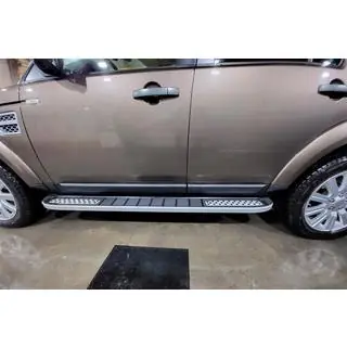 Sidetrin Tayga V2 (2 stk., aluminium)