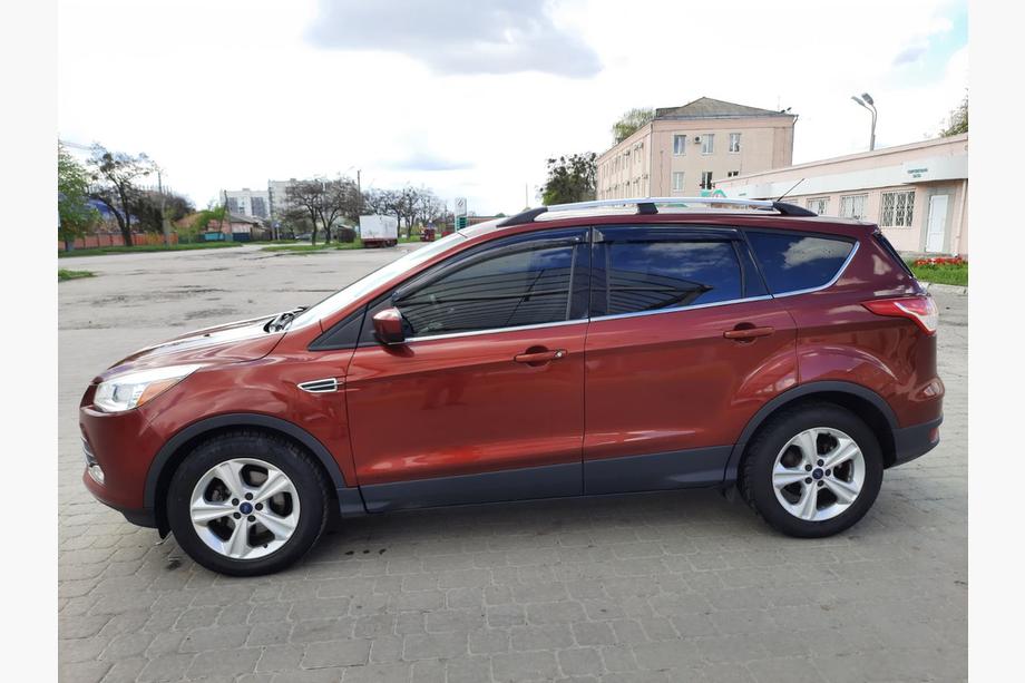 Ford Kuga/Escape 2013–2019 Tyrkiske tagrælinger i krom (2 stk.) Image