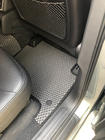 Audi Q7 2005–2015 EVA gulvmåtter (sorte) 3 rækker (6 måtter) foto 7