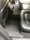 Audi Q7 2005–2015 EVA gulvmåtter (sorte) 3 rækker (6 måtter) foto 10