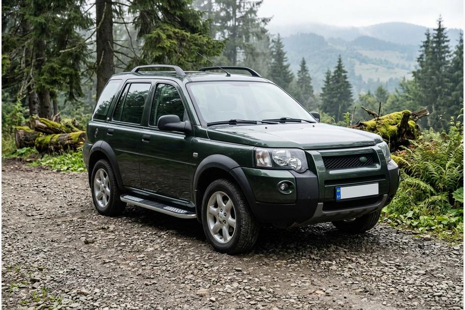 Land Rover Freelander I 1997–2006 Sidetrin Tayga V2 (2 stk., aluminium) Image
