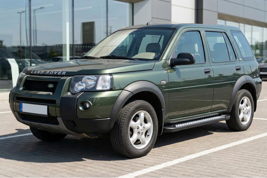 Land Rover Freelander I 1997–2006 New Vision Black sidetrin (2 stk., aluminium) Image