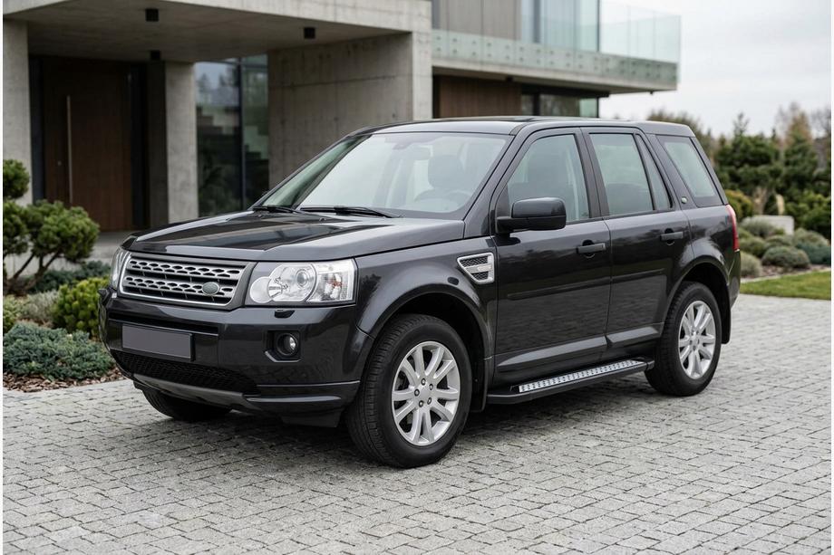 Land Rover Freelander II 2006–2014 New Vision Black sidetrin (2 stk., aluminium) Image