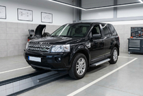 Land Rover Freelander II 2006–2014 Sidetrin New Vision Grey (2 stk., aluminium) foto 1