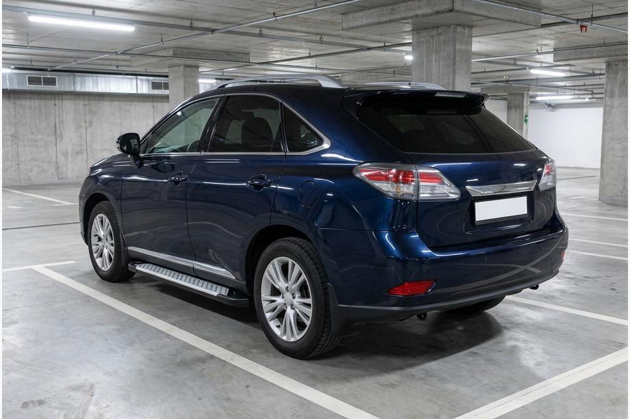 Lexus RX 2009–2015 Sidetrin Allmond Grey (2 stk., aluminium) Image