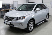 Lexus RX 2009–2015 Sidestrin Line (2 stk., aluminium) foto 1