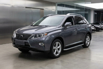 Lexus RX 2009–2015 Sidestrin Tayga Grey (2 stk., aluminium) foto 1