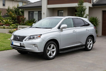 Lexus RX 2009–2015 Sidetrin Tayga Black (2 stk., aluminium) foto 1