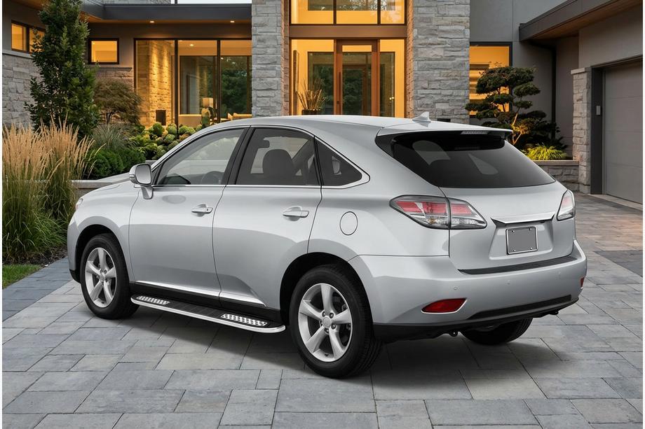 Lexus RX 2009–2015 Sidetrin Tayga V2 (2 stk., aluminium) Image