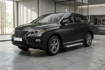 Lexus RX 2009–2015 Sidetrin New Vision Grey (2 stk., aluminium) foto 1