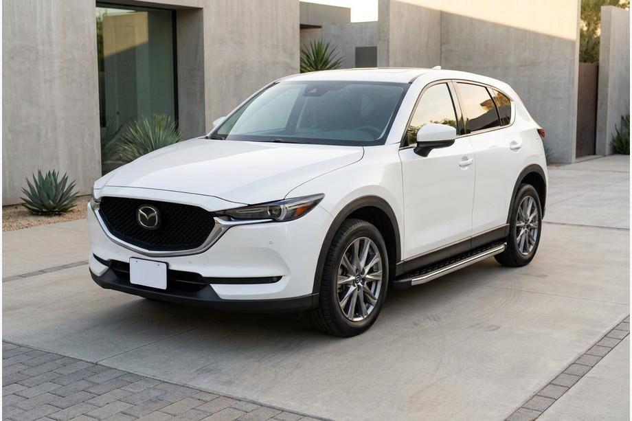 Mazda CX-5 2017–2025 BlackLine sidetrin (2 stk., aluminium) Image