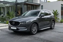 Mazda CX-5 2017–2025 Sidetrin New Vision Grey (2 stk., aluminium) foto 1