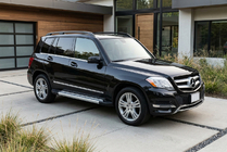 Mercedes GLK-klasse X204 2008–2015 Sidetrin New Vision Grey (2 stk., aluminium) foto 1