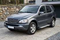 Mercedes ML W163 1997–2005 Sidetrin New Vision Grey (2 stk., aluminium) foto 1