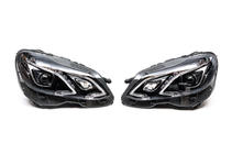 Mercedes E-class W212 2009–2016 Forlygter (2 stk., facelift, med moduler) foto 10