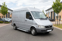 Mercedes Sprinter W901/902/903/904/905 1995–2006 Sidetrin New Vision Grey (2 stk., aluminium) foto 1
