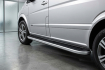 Mercedes Vito W639 2004–2014 Sidettrin Tayga Grey (2 stk., alu.) foto 1