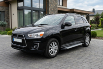 Mitsubishi ASX 2010–2023 Sidetrin New Vision Grey (2 stk., aluminium) foto 1