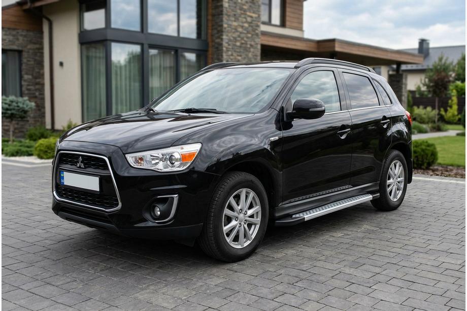 Mitsubishi ASX 2010–2023 Sidetrin New Vision Grey (2 stk., aluminium) Image