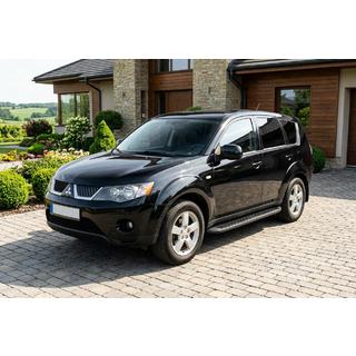 Sidetrin Tayga Black (2 stk., aluminium) foto 1