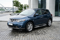 Nissan Murano 2008–2014 Sidetrin Tayga V2 (2 stk., aluminium) foto 1