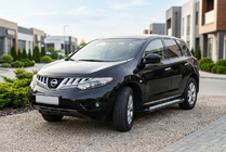Nissan Murano 2008–2014 Sidetrin New Vision Black (2 stk., alu.) foto 1
