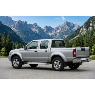 Sidetrin New Vision Grey (2 stk., aluminium) Nissan NP300 1999–2015 foto 1