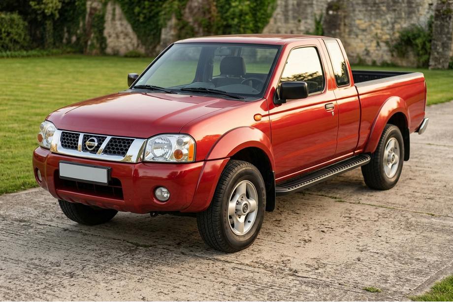 Nissan NP300 1999–2015 Sidetrin Tayga Black (2 stk., aluminium) Image