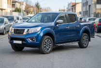 Nissan Navara/NP300 2016– BlackLine sidetrin (2 stk., alu.) foto 1