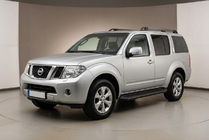 Nissan Pathfinder R51 2005–2014 Sidetrin Tayga Black (2 stk., aluminium) foto 1