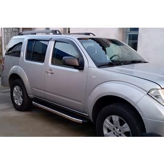BlackLine sidetrin (2 stk., alu.) Nissan Pathfinder R51 2005–2014 foto 4