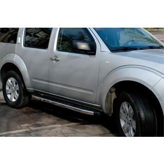 BlackLine sidetrin (2 stk., alu.) Nissan Pathfinder R51 2005–2014 foto 1