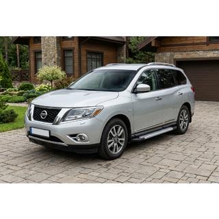 Sidetrin New Vision Grey (2 stk., aluminium)