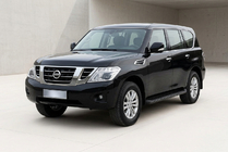 Nissan Patrol Y62 2010–2024 Sidetrin Tayga Black (2 stk., aluminium) foto 1