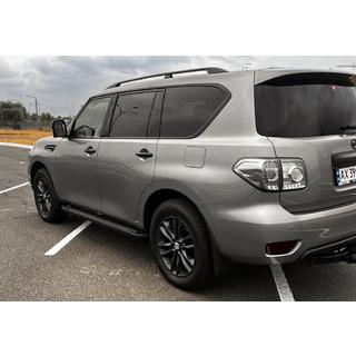 Sidetrin New Vision Grey (2 stk., aluminium) Nissan Patrol Y62 2010–2024 foto 2