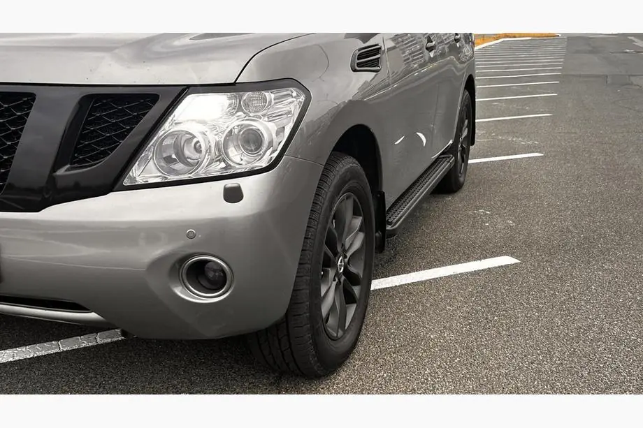 Nissan Patrol Y62 2010–2024 Sidetrin New Vision Grey (2 stk., aluminium) Foto 7