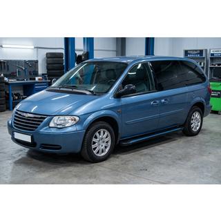 Maya Blue sidetrin (2 stk., aluminium) foto 1