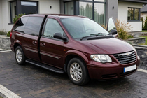 Chrysler Voyager 2001–2007 Bosphorus Black sidetrin (2 stk., aluminium) foto 1