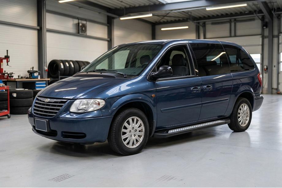 Chrysler Voyager 2001–2007 Sidetrin New Vision Black (2 stk., aluminium) Image