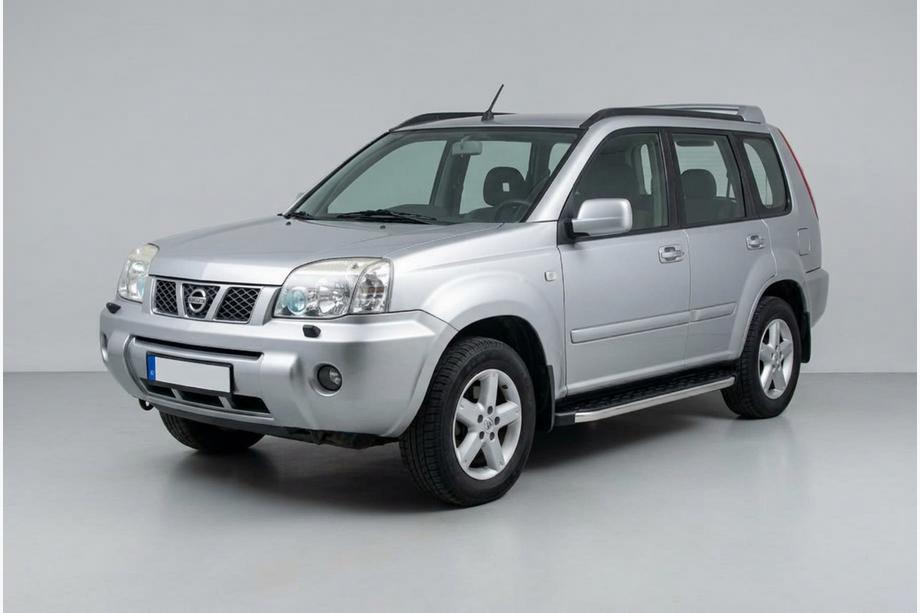 Nissan X-trail T30 2002–2007 BlackLine sidetrin (2 stk., alu.) Image