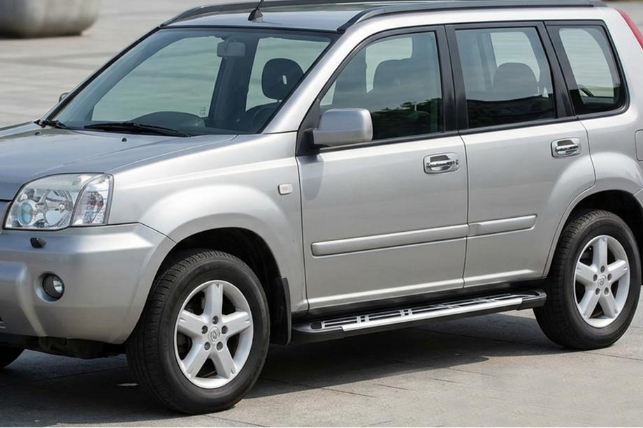 Nissan X-trail T30 2002–2007 Sidetrin Sunrise (2 stk., alu.) Image