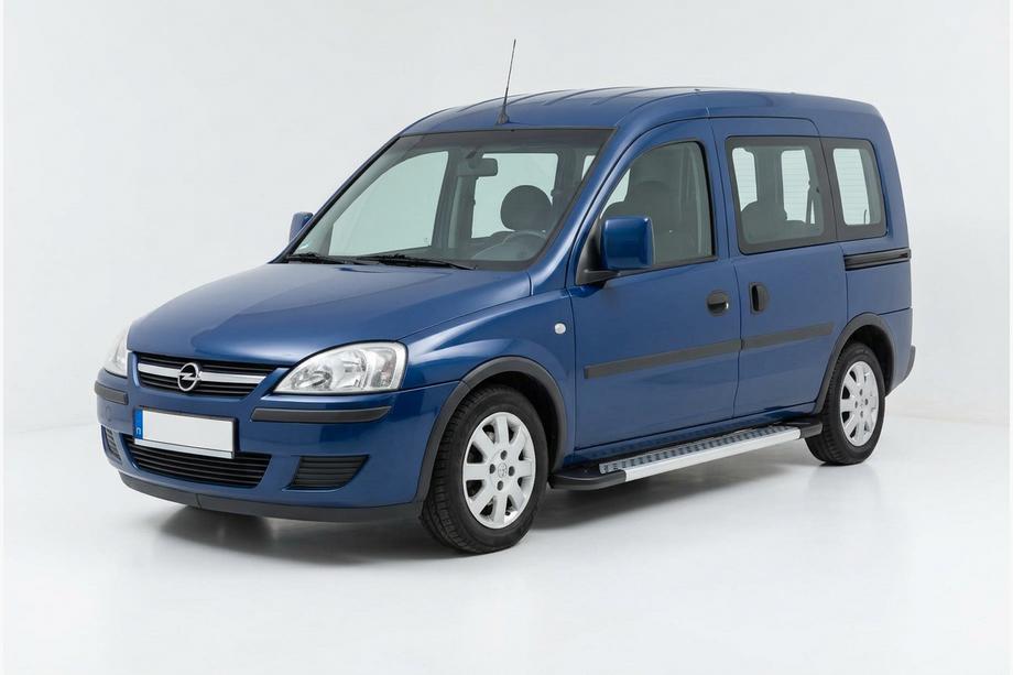 Opel Combo 2002–2012 Sidetrin New Vision Grey (2 stk., aluminium) Image