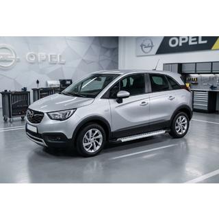 Sidetrin New Vision Grey (2 stk., aluminium) Opel Crossland X 2017–2024 foto 1