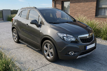 Opel Mokka 2012–2021 Sidetrin Tayga Black (2 stk., aluminium) foto 1