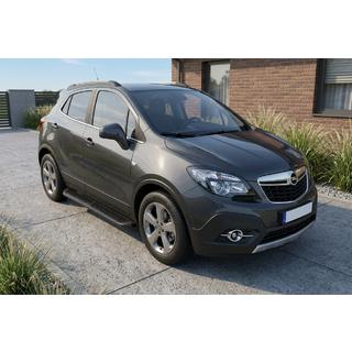Sidetrin Tayga Black (2 stk., aluminium) foto 1