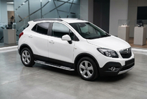 Opel Mokka 2012–2021 Sidetrin Tayga V2 (2 stk., aluminium) foto 1